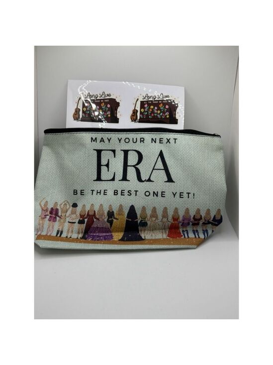 Unbranded Handbags - Eras Tour Green Pouch With Stickers